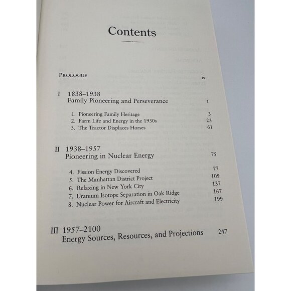 2002 Horse Power to Nuclear Power Memoir of Energy Pioneer Trauger Signed 1st Ed - Picture 7 of 10